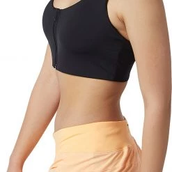 New Balance Women's Power X Zip Front Bra For Women Black -New Balance Sales unnamed file 1003