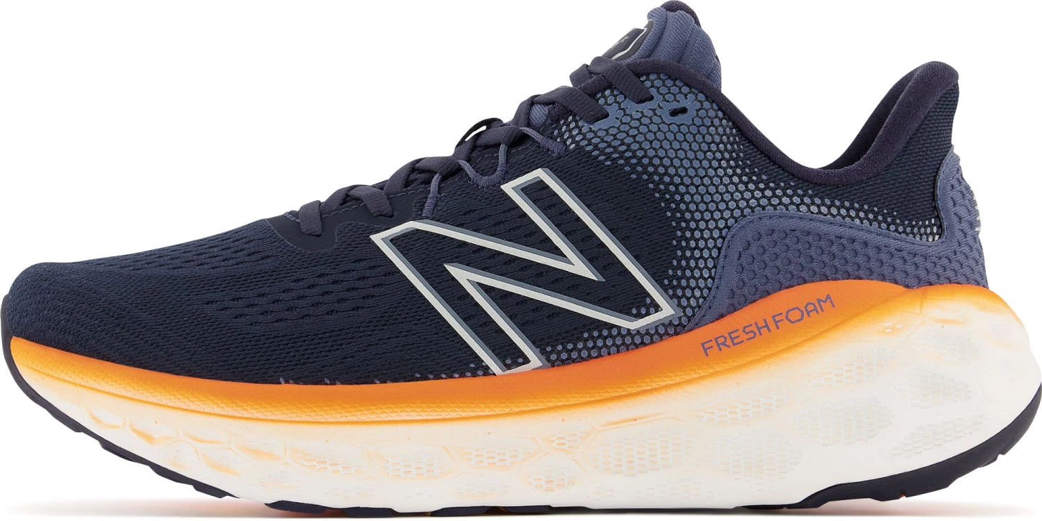 New Balance Men's Fresh Foam More V3 Running Shoes For Men Wave Blue 5 New Balance Men's Fresh Foam More V3 Running Shoes For Men Wave Blue - Image 3