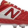 New Balance Men's Fresh Foam 3000 V4 TPU Baseball Cleats For Men Red/white -New Balance Sales unnamed file 1064
