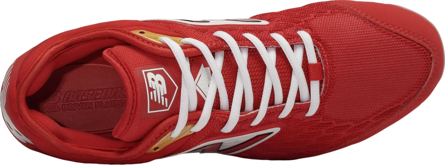 New Balance Men's Fresh Foam 3000 V4 TPU Baseball Cleats For Men Red/white 6 New Balance Men's Fresh Foam 3000 V4 TPU Baseball Cleats For Men Red/white - Image 4