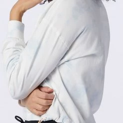 New Balance Women's All Terrain Tie Dye Long Sleeve Shirt For Women White -New Balance Sales unnamed file 1070