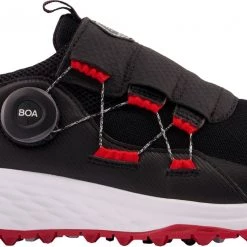 New Balance Men's Fresh Foam Pace Spikeless BOA Golf Shoes For Men Black/red