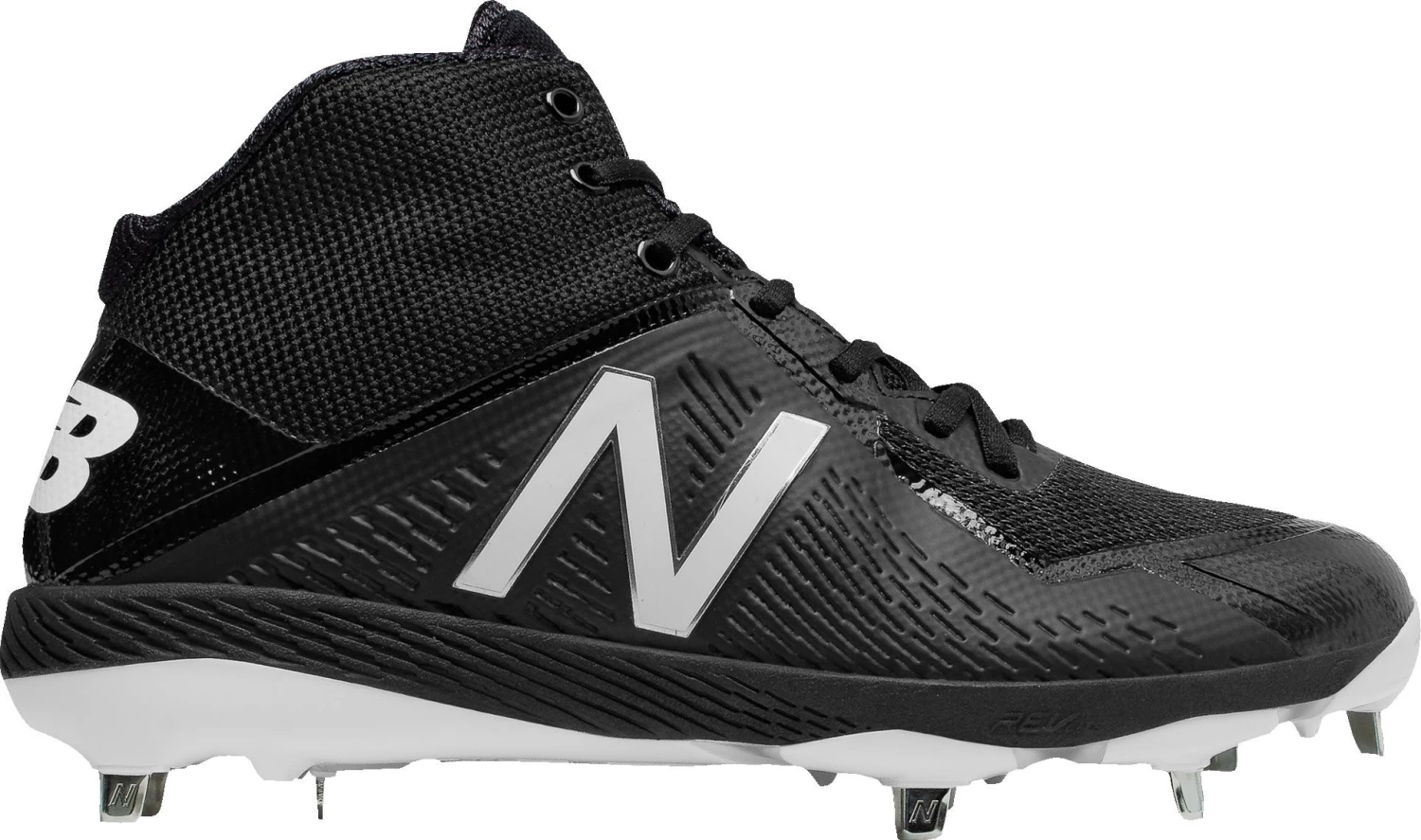 New Balance Men's 4040 V4 Mid Metal Baseball Cleats For Men Orange/black 3 New Balance Men's 4040 V4 Mid Metal Baseball Cleats For Men Orange/black