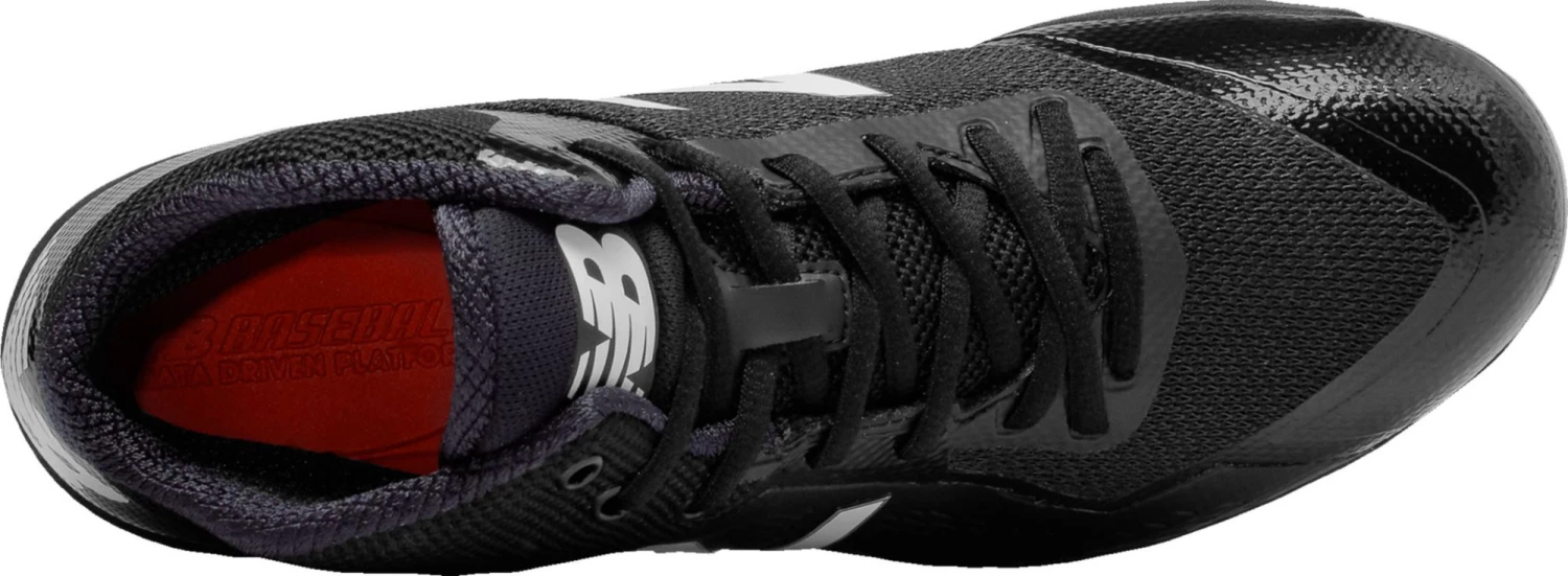 New Balance Men's 4040 V4 Mid Metal Baseball Cleats For Men Orange/black 6 New Balance Men's 4040 V4 Mid Metal Baseball Cleats For Men Orange/black - Image 4