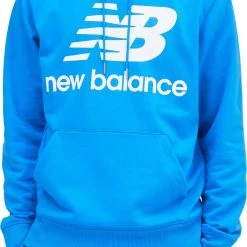 New Balance Men's Essentials Pullover Hoodie For Men Serene Blue