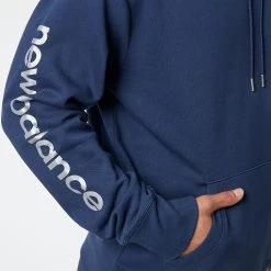New Balance Men's Essentials Metallic Hoodie For Men Black -New Balance Sales unnamed file 278