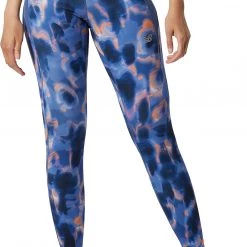 New Balance Women's Impact Running Tights For Women Night Sky Print