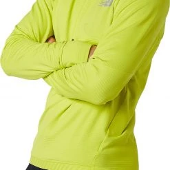 New Balance Mens's Heat Grid Half Zip Pullover For Men Sulphur Yellow -New Balance Sales unnamed file 340