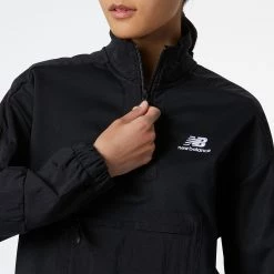 New Balance Women's Athletics Amplified 1/4 Zip Jacket For Women Black -New Balance Sales unnamed file 362
