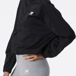 New Balance Women's Athletics Amplified 1/4 Zip Jacket For Women Black -New Balance Sales unnamed file 363