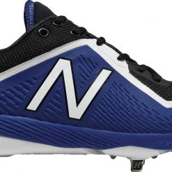 New Balance Men's 4040 V4 Metal Baseball Cleats For Men Orange/black