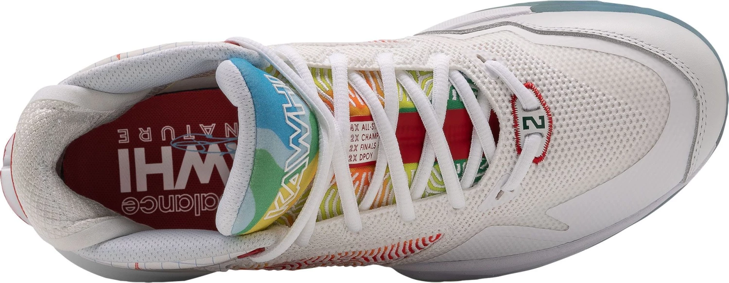New Balance Kawhi Basketball Shoes For Men White/multi Color 6 New Balance Kawhi Basketball Shoes For Men White/multi Color - Image 4