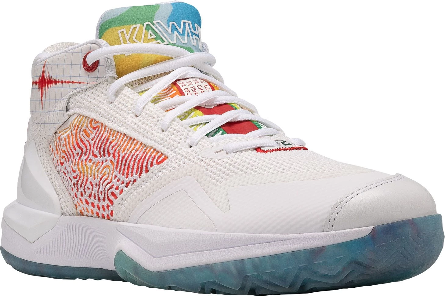 New Balance Kawhi Basketball Shoes For Men White/multi Color 7 New Balance Kawhi Basketball Shoes For Men White/multi Color - Image 5