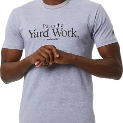New Balance Baseball Yard Work Tee For Men Grey