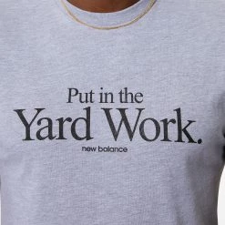 New Balance Baseball Yard Work Tee For Men Grey -New Balance Sales unnamed file 501