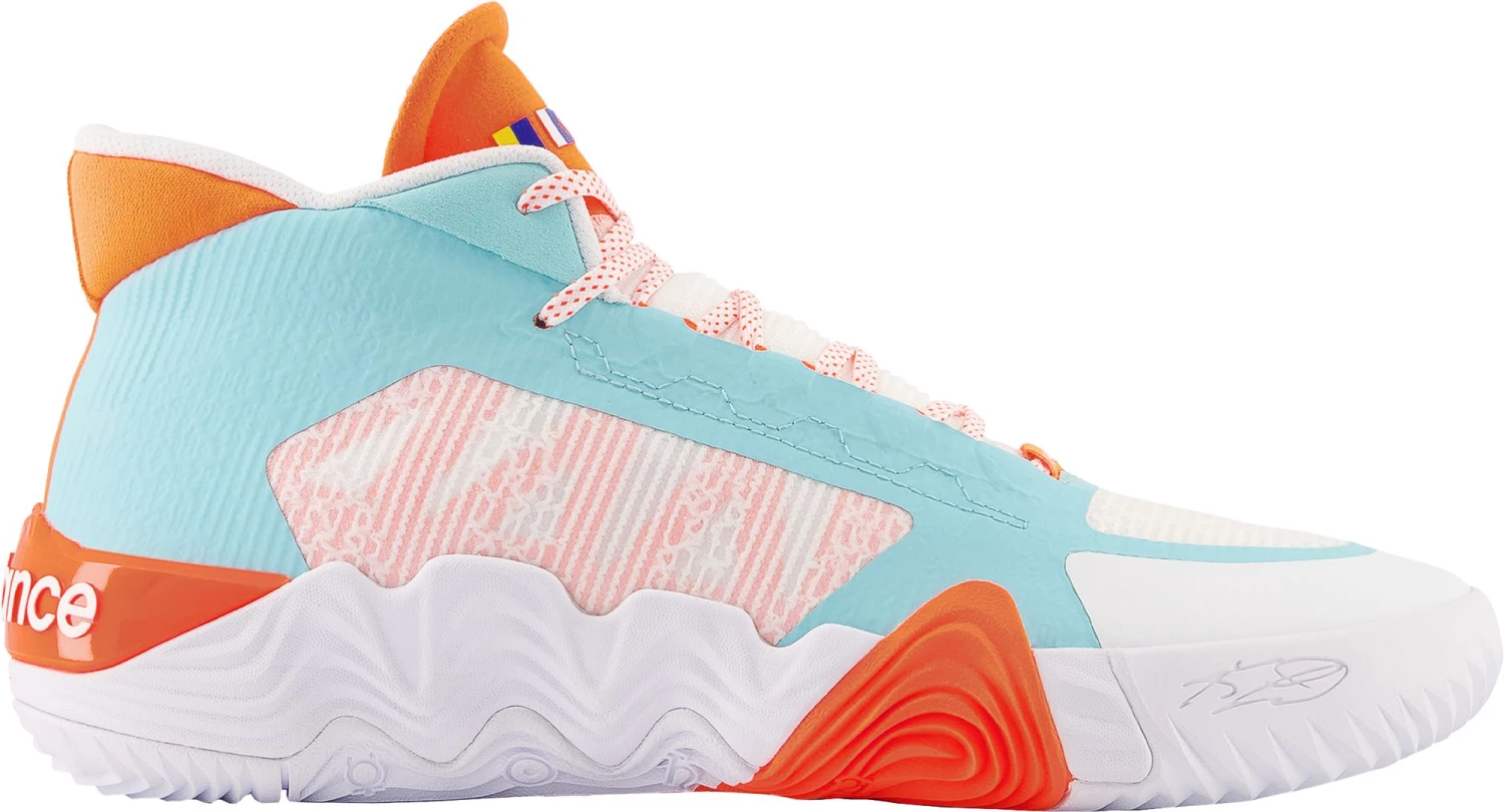 New Balance Kawhi 2 Basketball Shoes For Men White/blue/orange 3 New Balance Kawhi 2 Basketball Shoes For Men White/blue/orange
