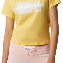 New Balance Women's Mystic Minerals T-Shirt For Women Wheat Field