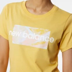 New Balance Women's Mystic Minerals T-Shirt For Women Wheat Field -New Balance Sales unnamed file 535
