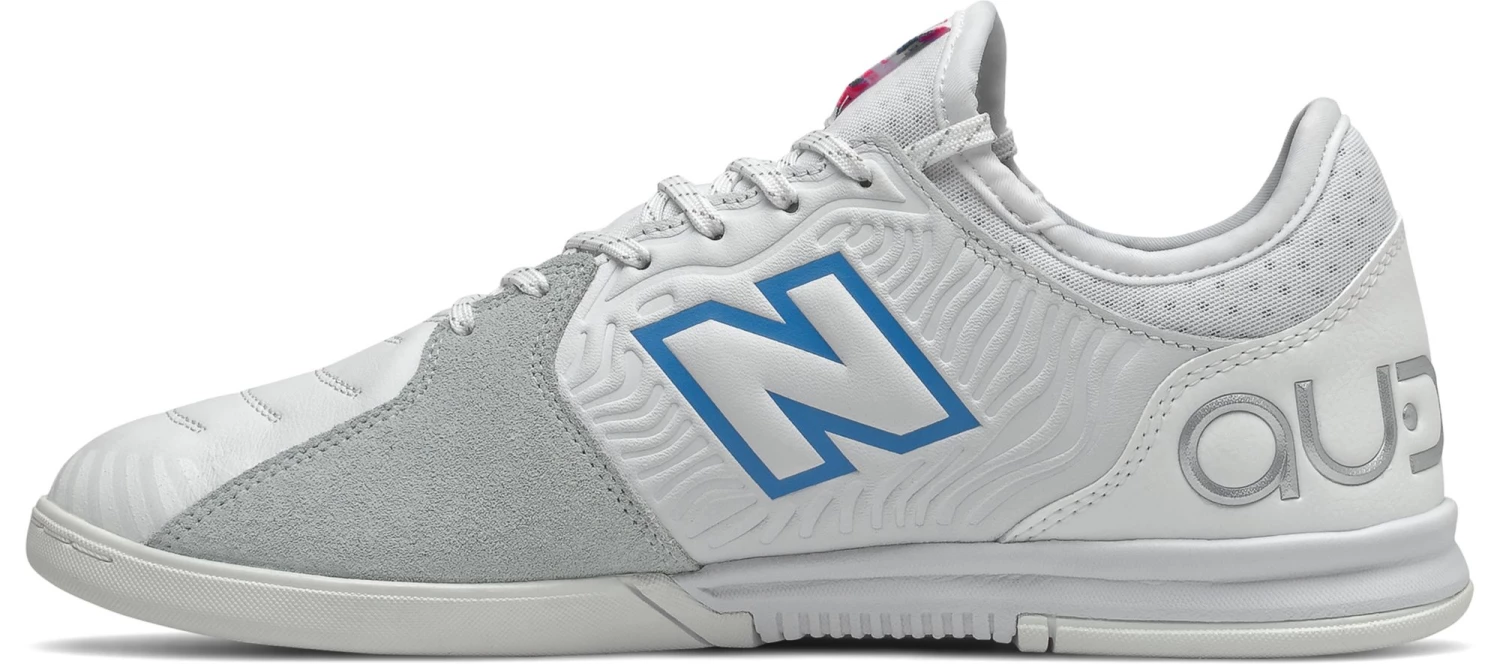 New Balance Audazo V5+ Indoor Soccer Shoes For Men White/blue 5 New Balance Audazo V5+ Indoor Soccer Shoes For Men White/blue - Image 3
