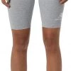 New Balance Women's Essentials Stacked Fitted Shorts For Women Athletic Grey -New Balance Sales unnamed file 662