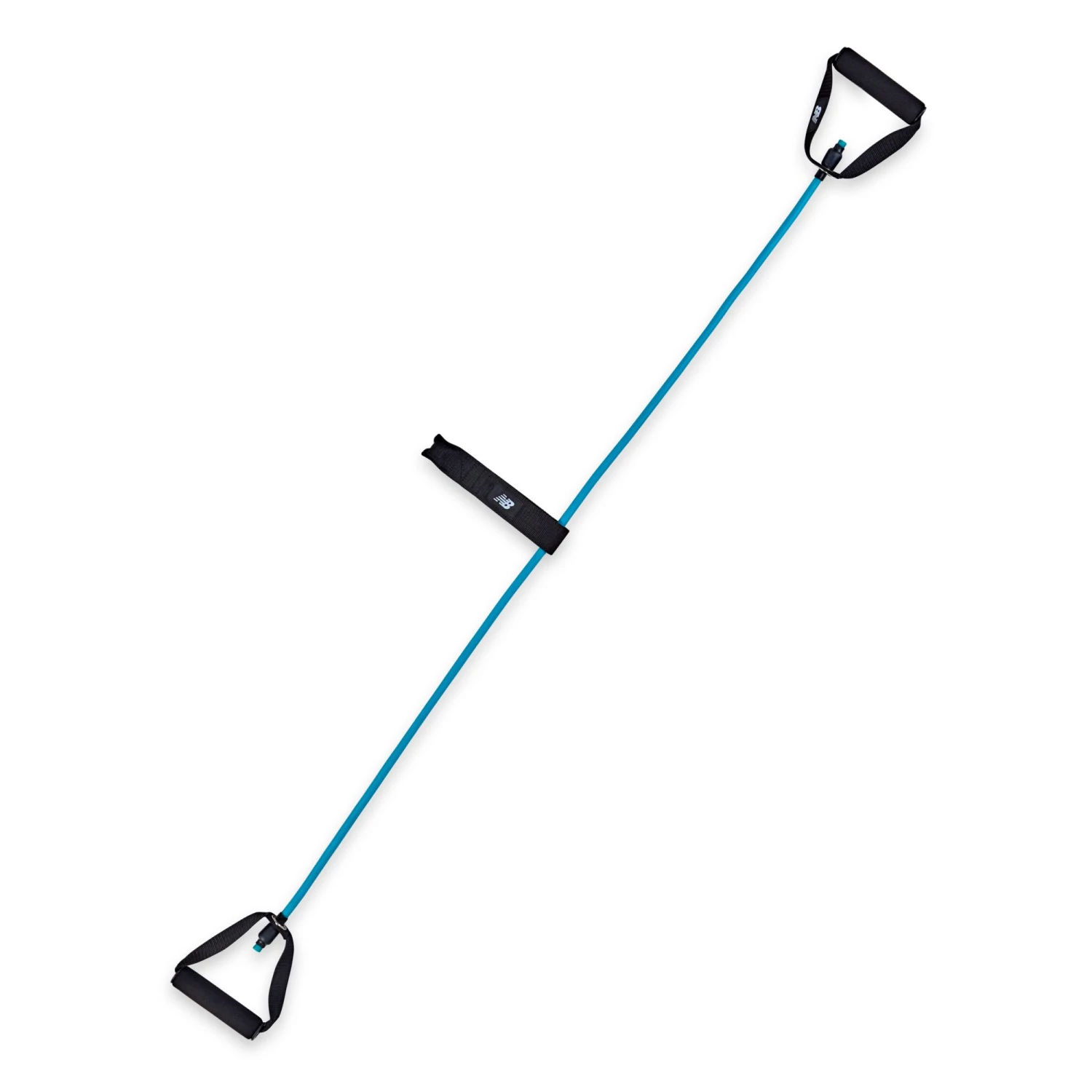 New Balance Light Resistance Tube With Door Attachment For Unisex Blue 2 New Balance Light Resistance Tube With Door Attachment For Unisex Blue - Image 2