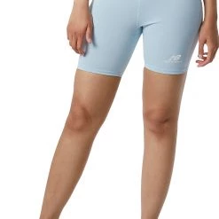 New Balance Women's Mystic Minerals Fitted Shorts For Women Morning Fog