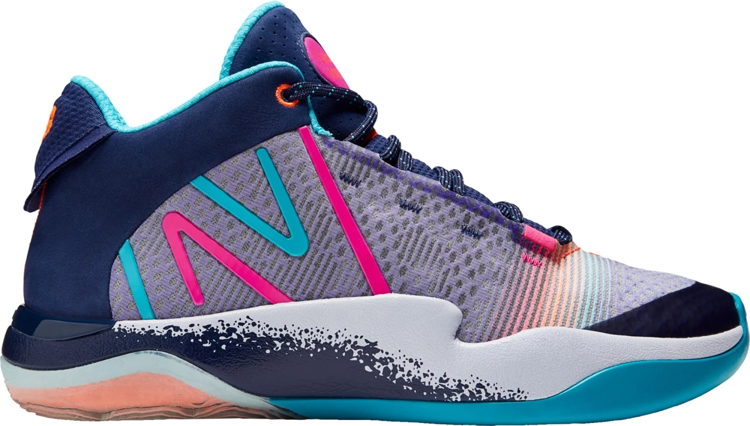 New Balance TWO WXY 2 Basketball Shoes For Men Purple/pink/white 3 New Balance TWO WXY 2 Basketball Shoes For Men Purple/pink/white