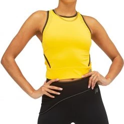 New Balance Women's PMV Kimba Fitted Tank Top For Women Vibrant Apricot
