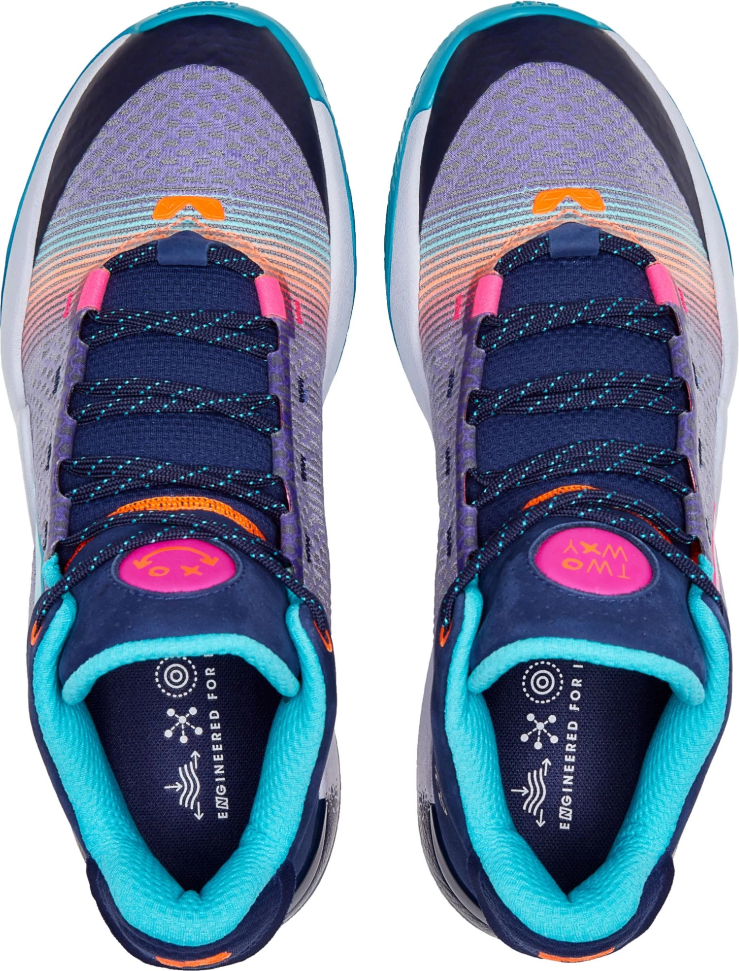 New Balance TWO WXY 2 Basketball Shoes For Men Purple/pink/white 6 New Balance TWO WXY 2 Basketball Shoes For Men Purple/pink/white - Image 4