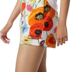 New Balance Women's Essentials Super Bloom Printed Shorts For Women Sea Salt Heather -New Balance Sales unnamed file 811