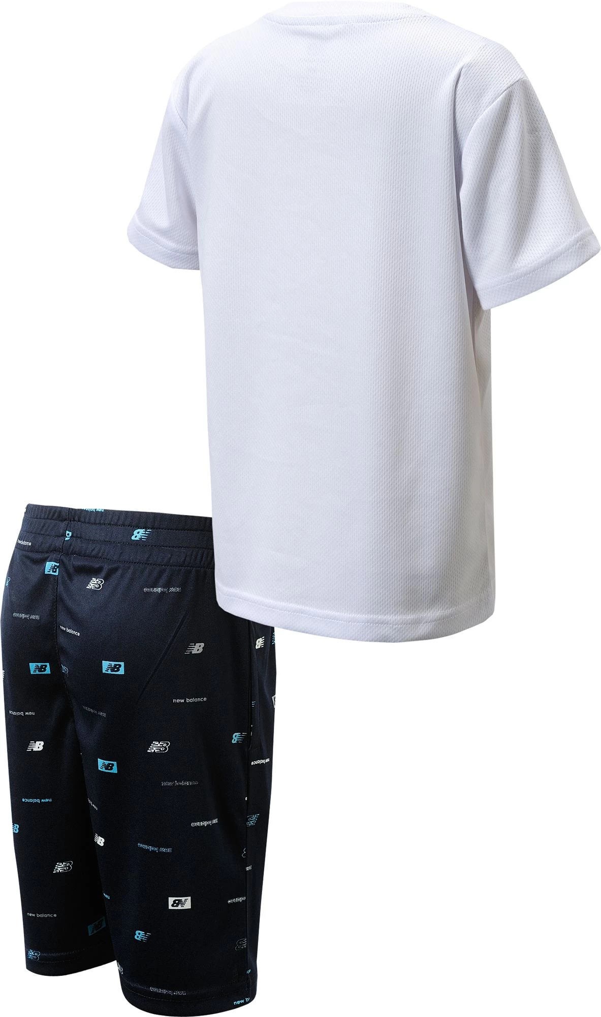 New Balance Little Boys' Logo T-Shirt And Shorts Set For Girls' Team Red 2 New Balance Little Boys' Logo T-Shirt And Shorts Set For Girls' Team Red - Image 2