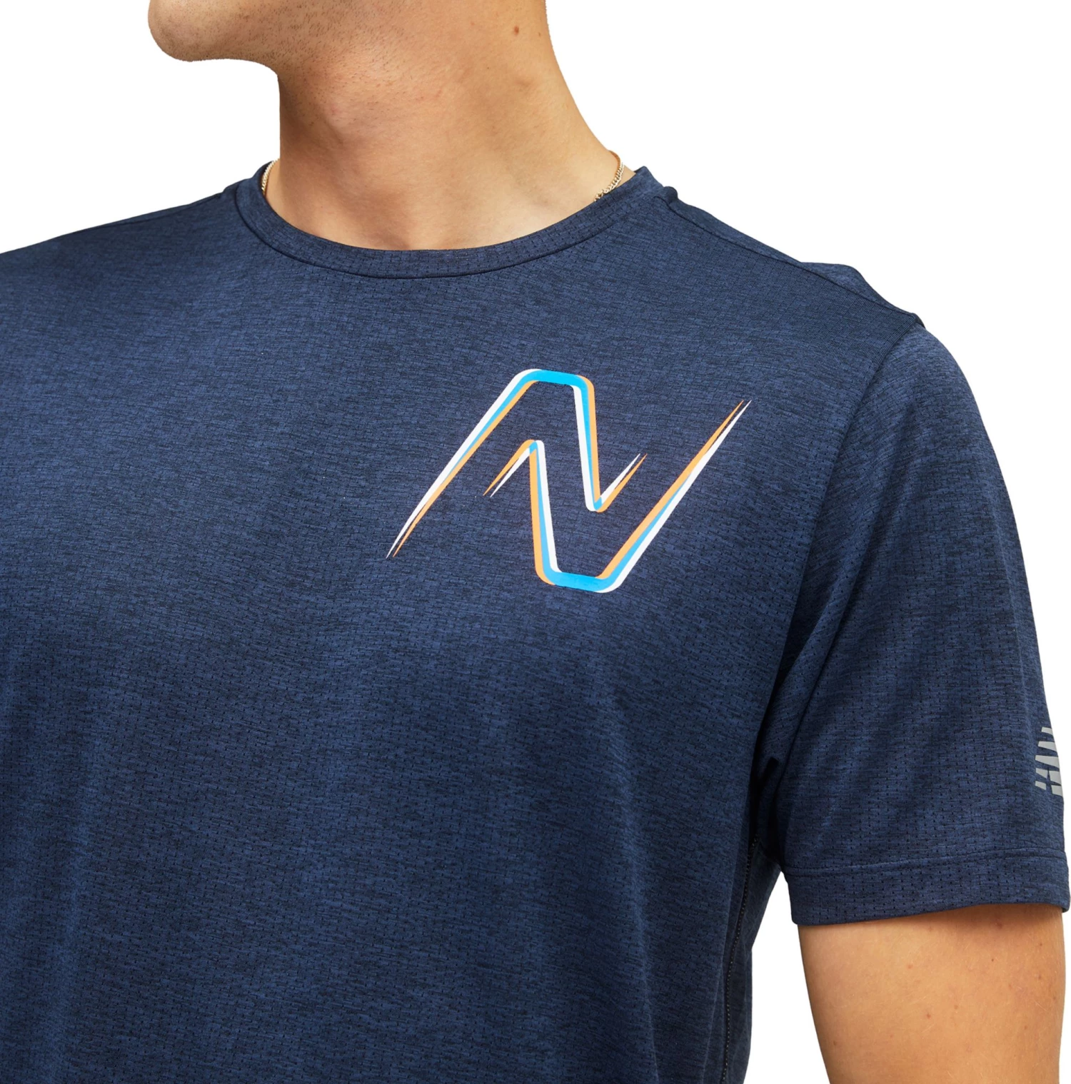 New Balance Men's Graphic Impact Run Short Sleeve T-Shirt For Men Lemonade Graphic 6 New Balance Men's Graphic Impact Run Short Sleeve T-Shirt For Men Lemonade Graphic - Image 4