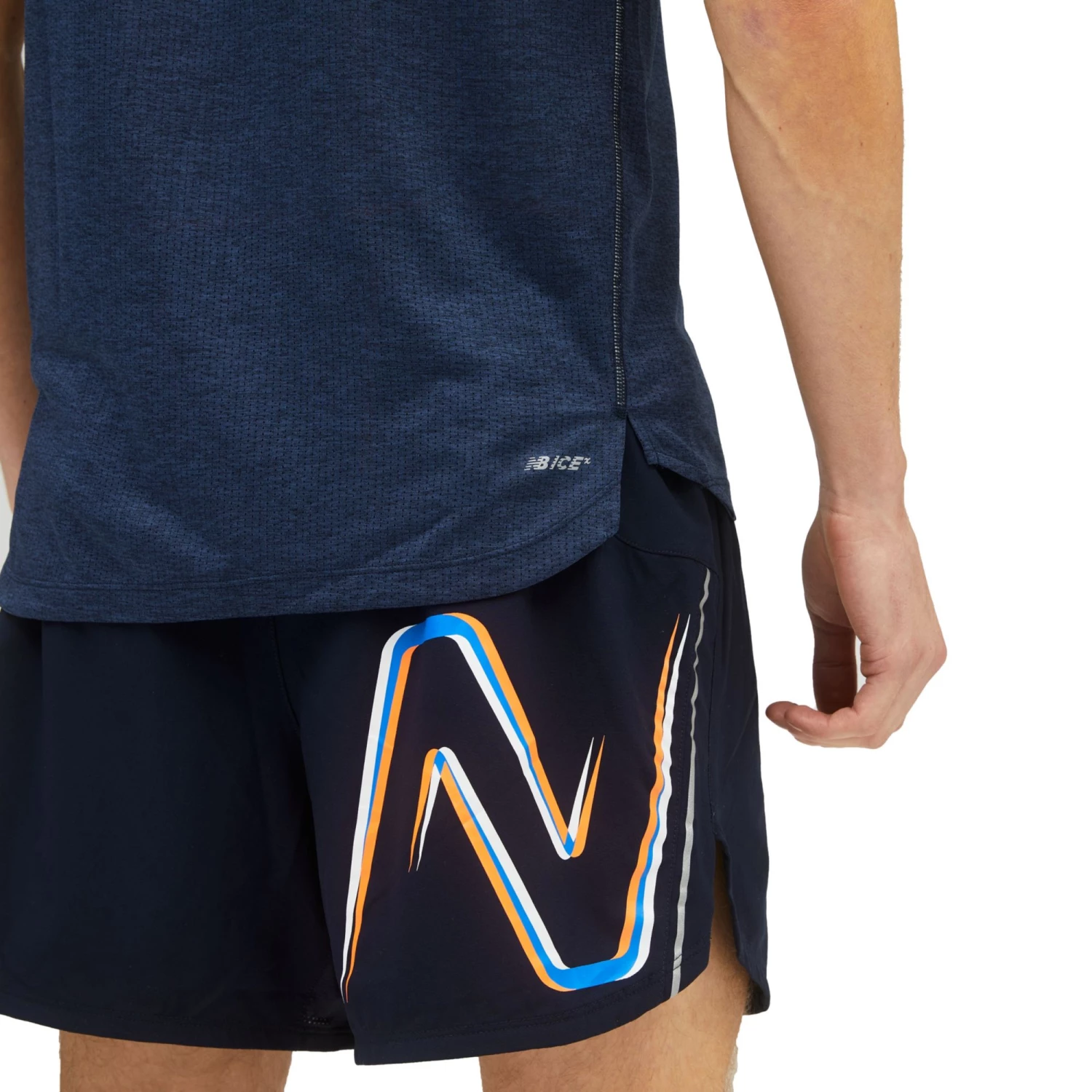 New Balance Men's Graphic Impact Run Short Sleeve T-Shirt For Men Lemonade Graphic 7 New Balance Men's Graphic Impact Run Short Sleeve T-Shirt For Men Lemonade Graphic - Image 5