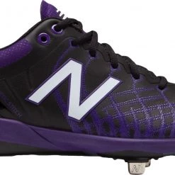 New Balance Men's 4040 V5 Metal Baseball Cleats For Men Red/white