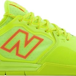 New Balance Men's Audazo V5+ Pro Indoor Soccer Shoes For Men Yellow/orange