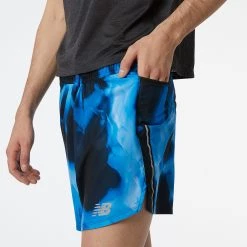 New Balance Men's Printed Impact Run 5 Inch Shorts For Men Serene Blue Print 7 New Balance Men's Printed Impact Run 5 Inch Shorts For Men Serene Blue Print -New Balance Sales unnamed file 977