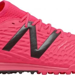 New Balance Men's Tekela V3+ Magique Turf Soccer Cleats For Men Pink/black